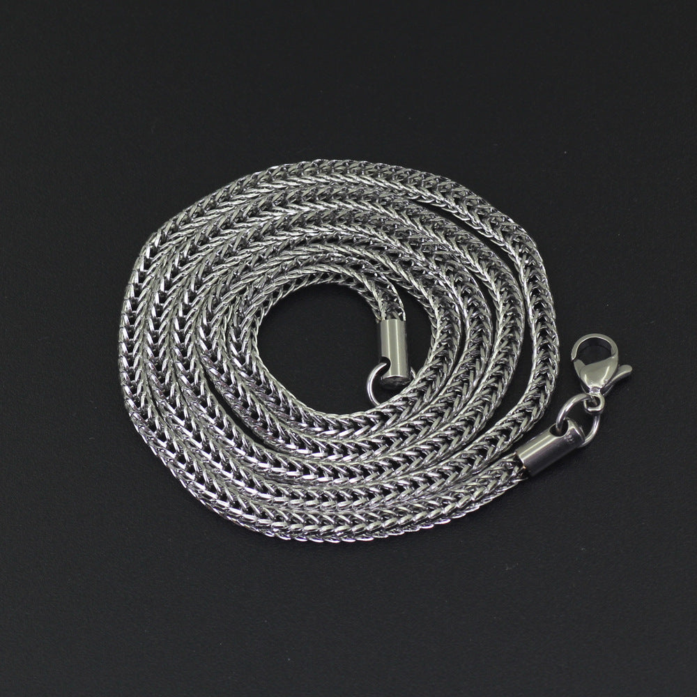 Vacuum Electroplating Stainless Steel Chain For Men And Women null