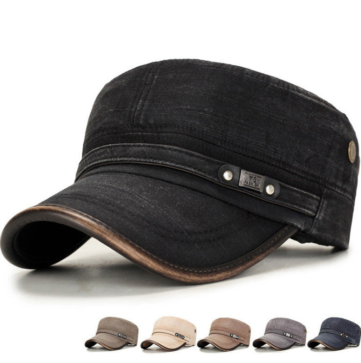 Malecap Middle-aged Casual Hat Bones of the Earth