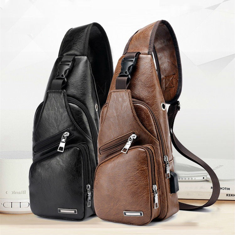 Waterproof casual one-shoulder messenger bag null