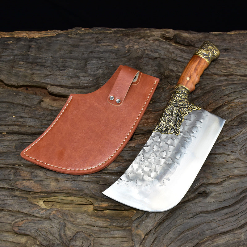 Household Bone Chopping Hand-forged Kitchen Knife Dual-use Knife Ghost Hand Made Chef Knives null