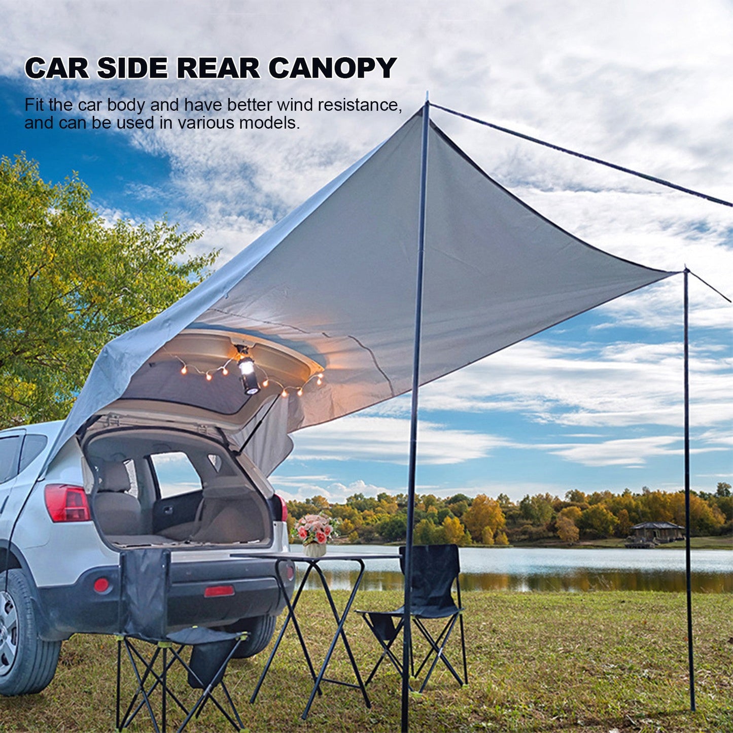 Car Tail Car Side Trunk Canopy Camping Camping Tent null