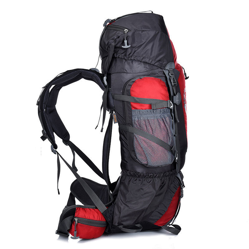 Professional mountaineering package 80L85L outdoor Backpack Travel hiking outdoors camping donkey tents bag null