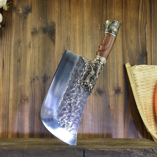 Household Bone Chopping Hand-forged Kitchen Knife Dual-use Knife Ghost Hand Made Chef Knives null