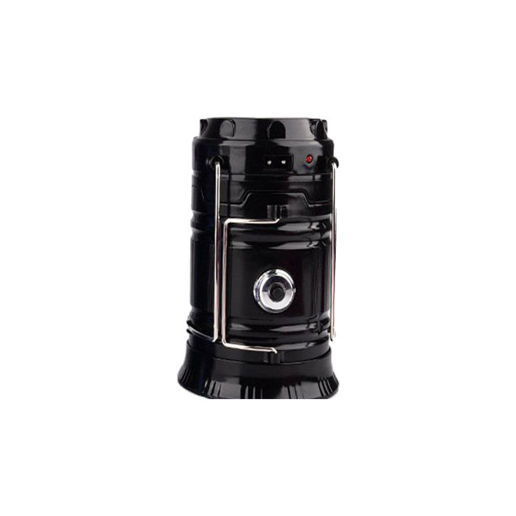 new solar charging type multifunctional telescopic camping lantern lantern outdoor camping tent lamp null