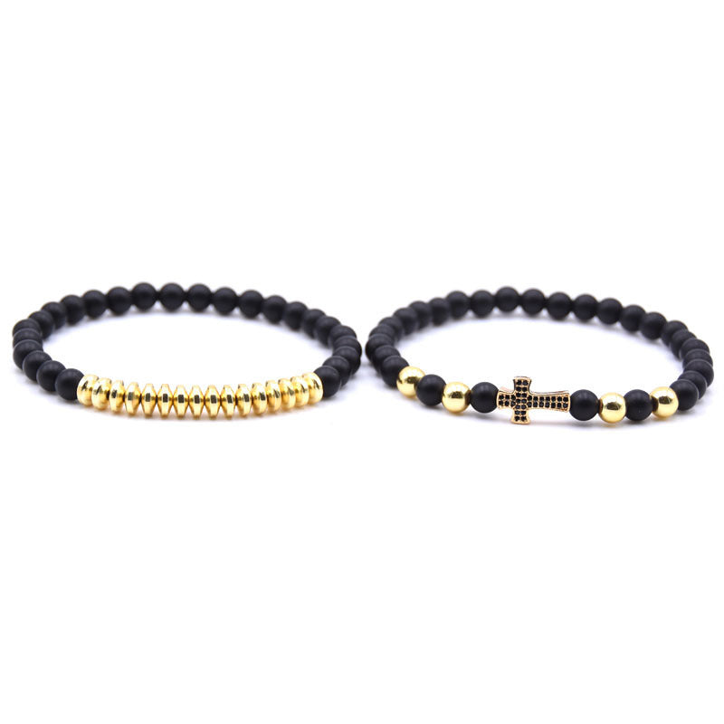 Cross elastic bracelet null