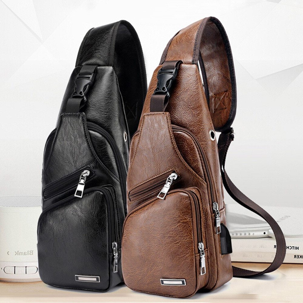 Waterproof casual one-shoulder messenger bag null