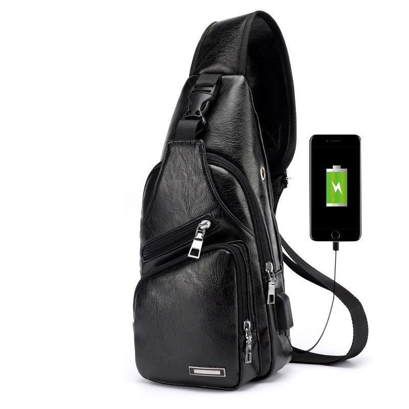 Waterproof casual one-shoulder messenger bag null