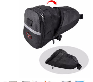 Bicycle Bag Mountain Bike Tail Bag Back Bag Bicycle Saddle Bag Bicycle Seat Cushion Bag null