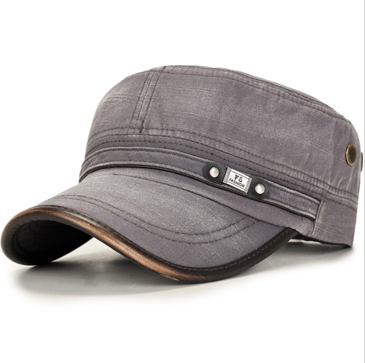 Malecap Middle-aged Casual Hat Bones of the Earth