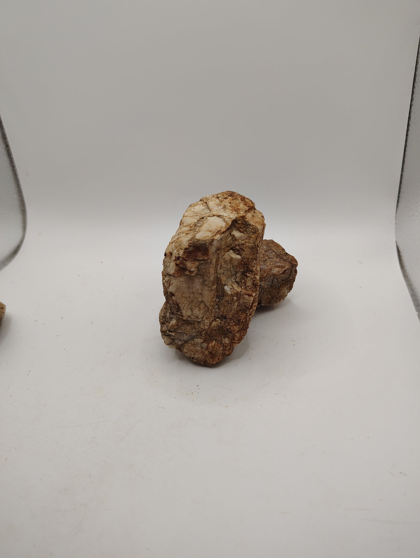 5 - Star - 011 - (PSA) Portable Rock Art - Quartz Faces and Architecture