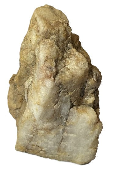 3 -Star - 003 - Man and woman unhappy - Milky Quartz - Effigies/sculptures