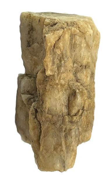 3 -Star - 003 - Man and woman unhappy - Milky Quartz - Effigies/sculptures