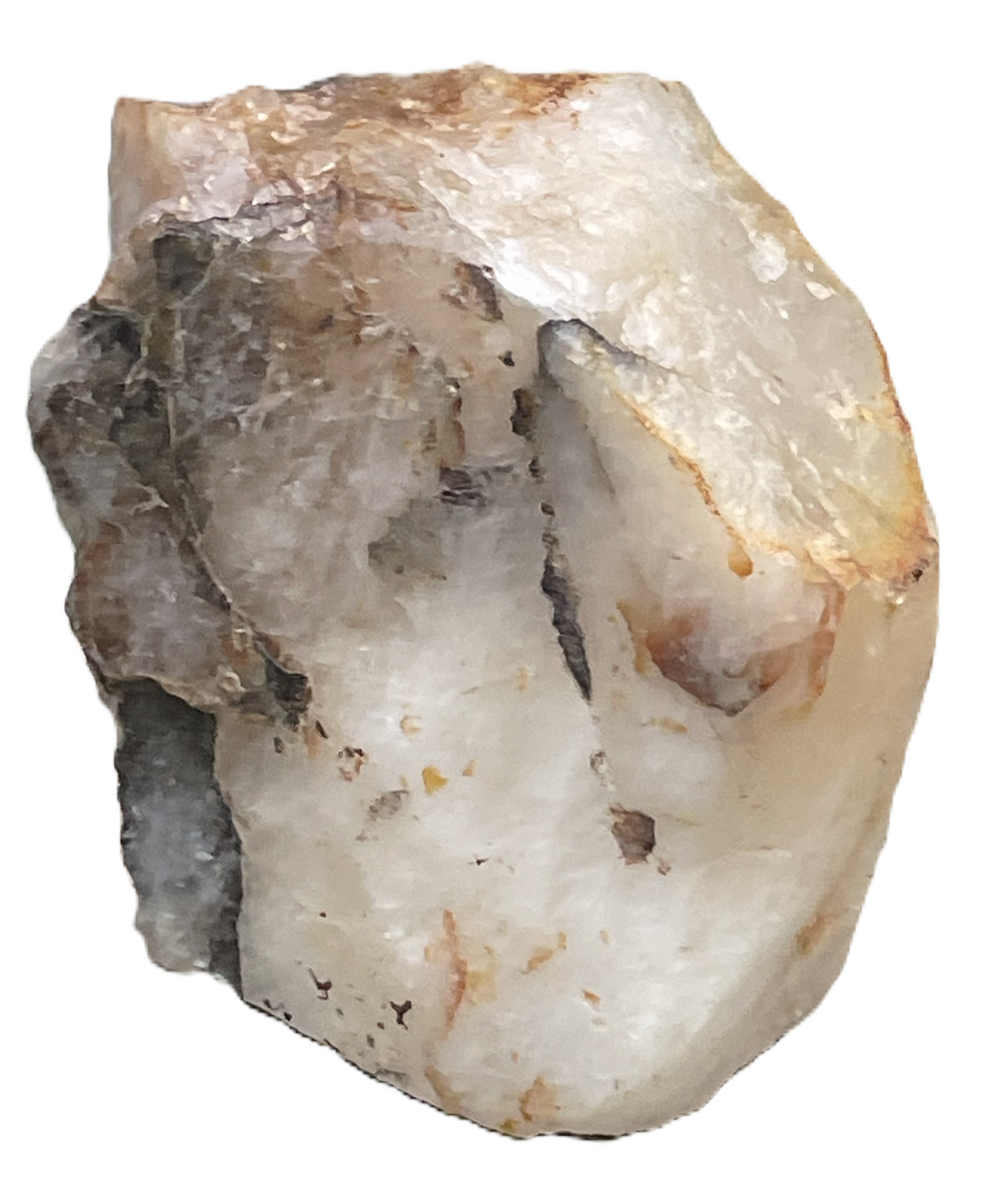 3 -Star - 008 - SLOWLY CHANGES IMAGES BY TOUCH - Milky Quartz - Images/sculptures (Copy)