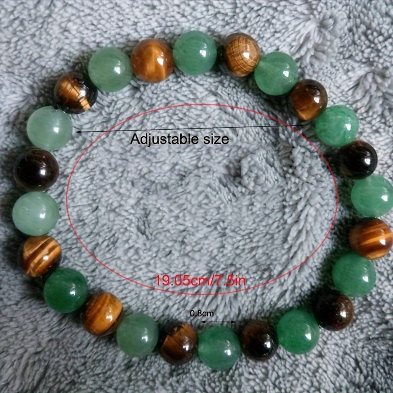 Tiger Eye Beaded Bracelet Bracelet Bones of the Earth