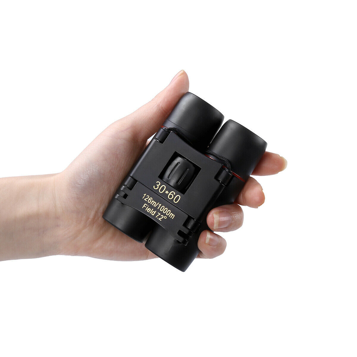 Binoculars 30x60 Zoom Travel Compact Folding Telescope Hunting Day Night Outdoor Small Pocket Binoculars Compact Adults, Mini Kids Binoculars Boys For Bird Watching, Concert Theater Opera null
