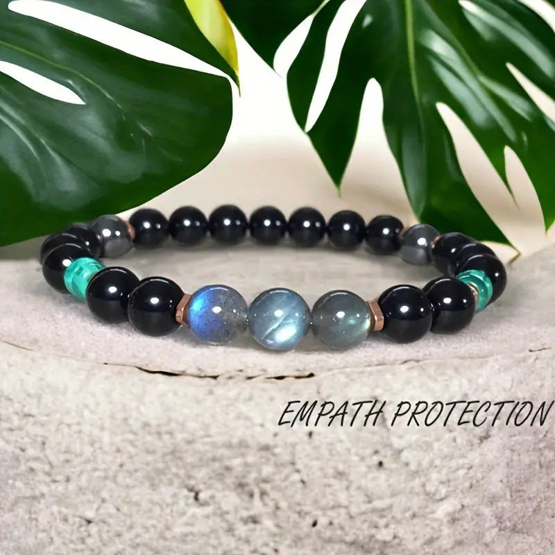 8mm Beaded Bracelet Bones of the Earth
