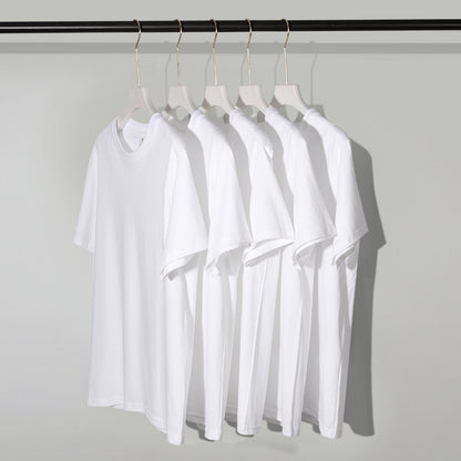 230g Xinjiang Cotton Short-sleeved T-shirt Round Neck