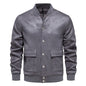 Casual Baseball Uniform Men's Jacket